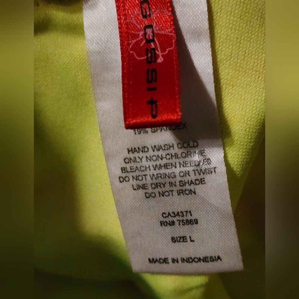 Multicolor Bikini Bottoms Large Gossip A207 - Picture 3 of 4
